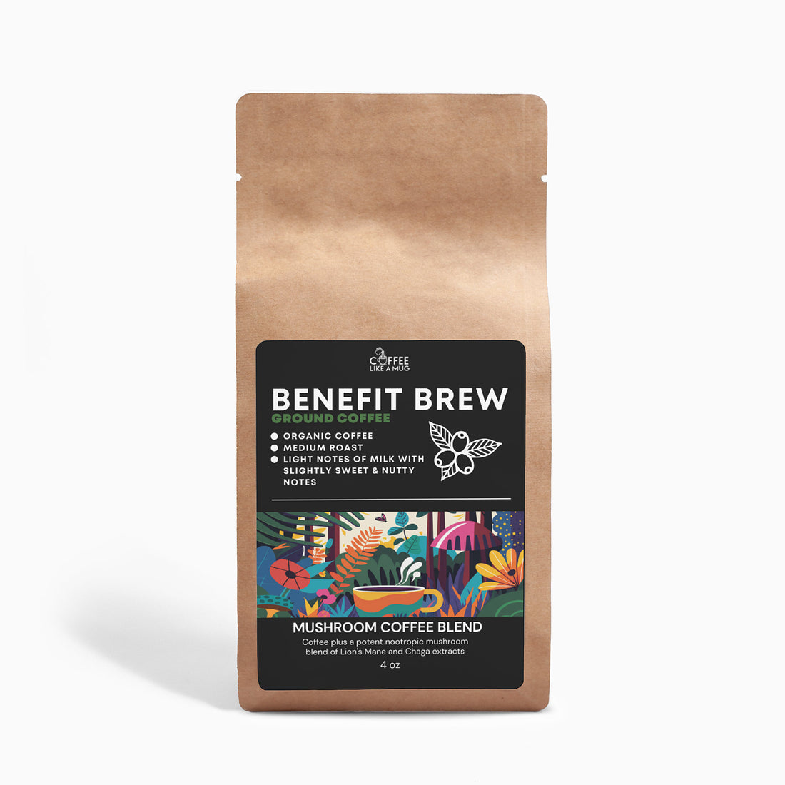 BENEFIT BREW MUSHROOM COFFEE (Small)