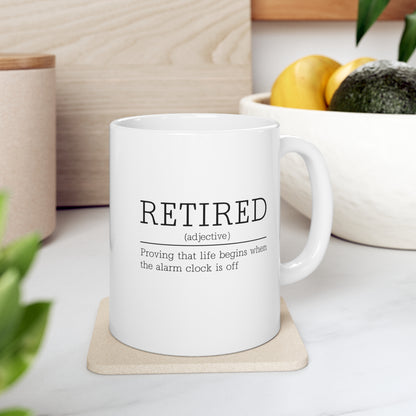 Retired  Mug